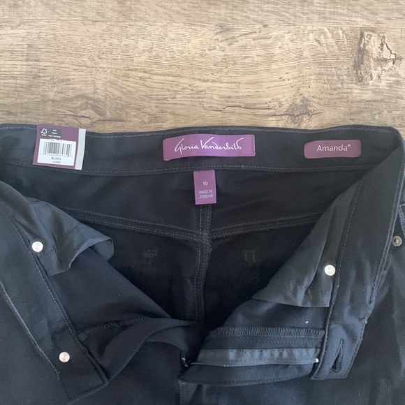 Gloria Vanderbilt Womens Amanda Ponte Pant - Picture 5 of 8